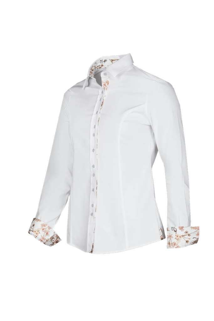 Mary - Bluse aus bedruckter Baumwolle