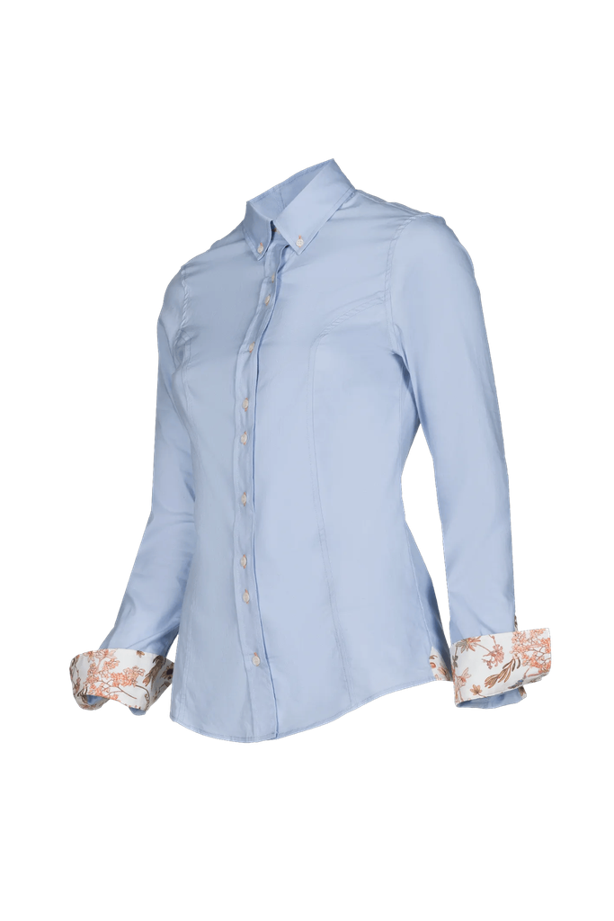 Mary - Cotton printed blouse