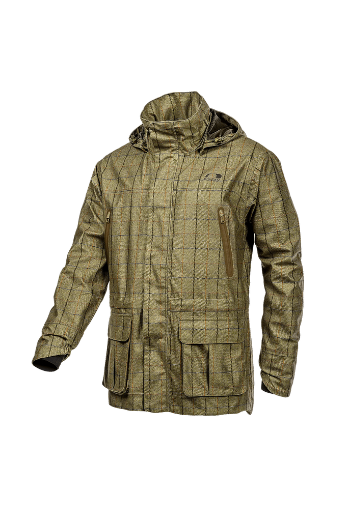 Moorland - Opvouwbare jas met tweed print voor heren
