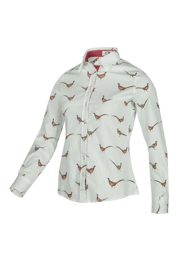 Laura - Cotton printed blouse