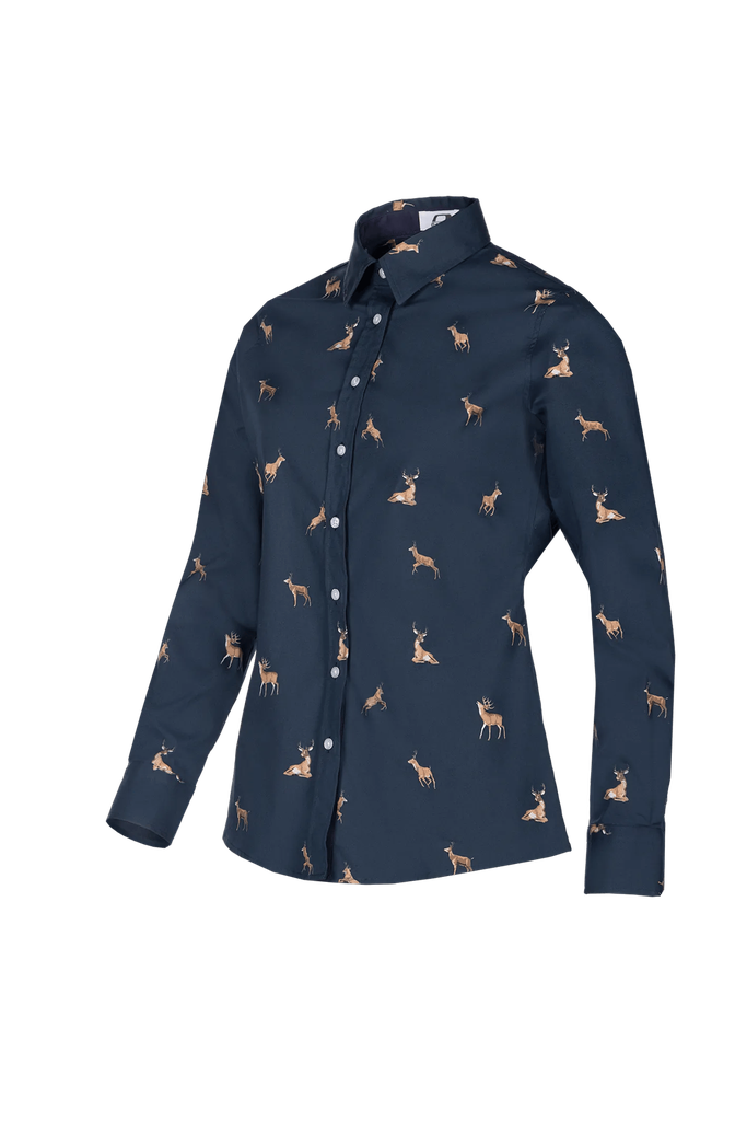 Laura - Cotton printed blouse