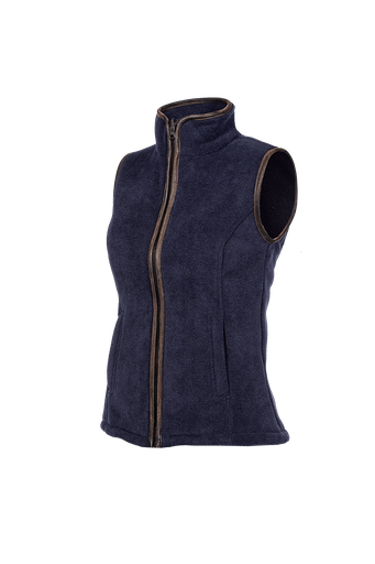 Sally - Gilet polaire pour femmes Bleu marine (B75)
