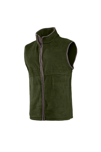 Harvey - Fleece bodywarmer voor heren Kakigroen (A96)