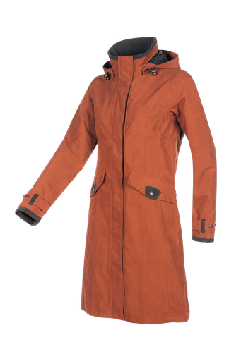Chelsea - Moderne country-jas voor dames Terracotta (E43)
