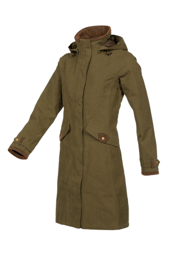 Chelsea - Manteau champêtre tendance pour femmes Vert sapin (A65)