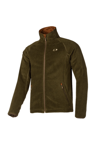 Watson - Fleece jacket met inzetbare voering voor heren Olive (A69)