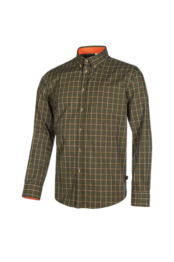 Berkley - Chemise stylée en coton (871BB8PKN) Carré vert (Z91)