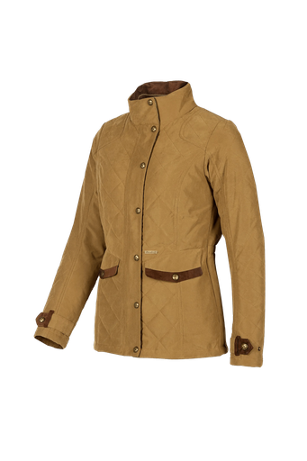 Halifax - Modische Steppjacke für Damen kamel (E56)
