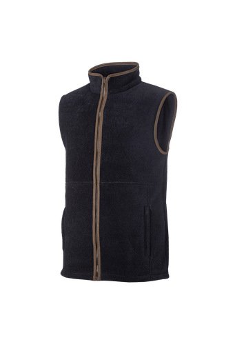 Holt - Fleece-Weste Männer Marineblau (B75)
