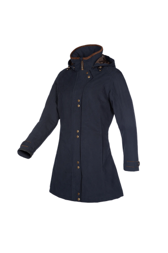 Brooklands - Manteau chaud et rembourré pour dames Bleu marine (B88)