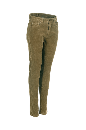 Valentine - Ladies Corduroy trousers Gothic olive (A56)