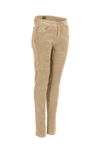 Valentine - Damen-Cordhosen sand (W51)