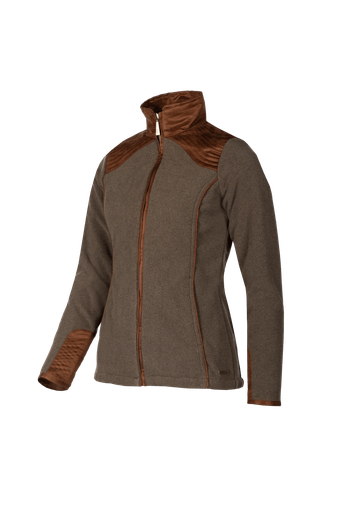 Sutton - Schicke Fleece-Jacke mit wasserdichtem Innenfutter für Damen moosgrün (GW1)