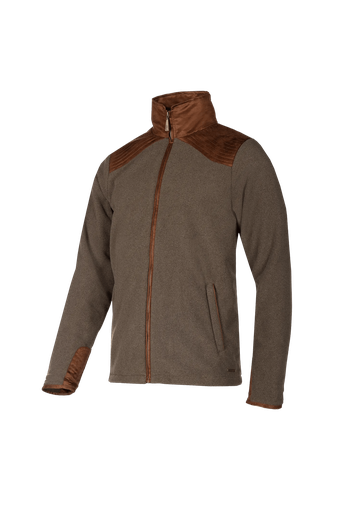 Woodlands - Veste polaire avec doublure imperméable pour hommes Vert mousse (GW1)